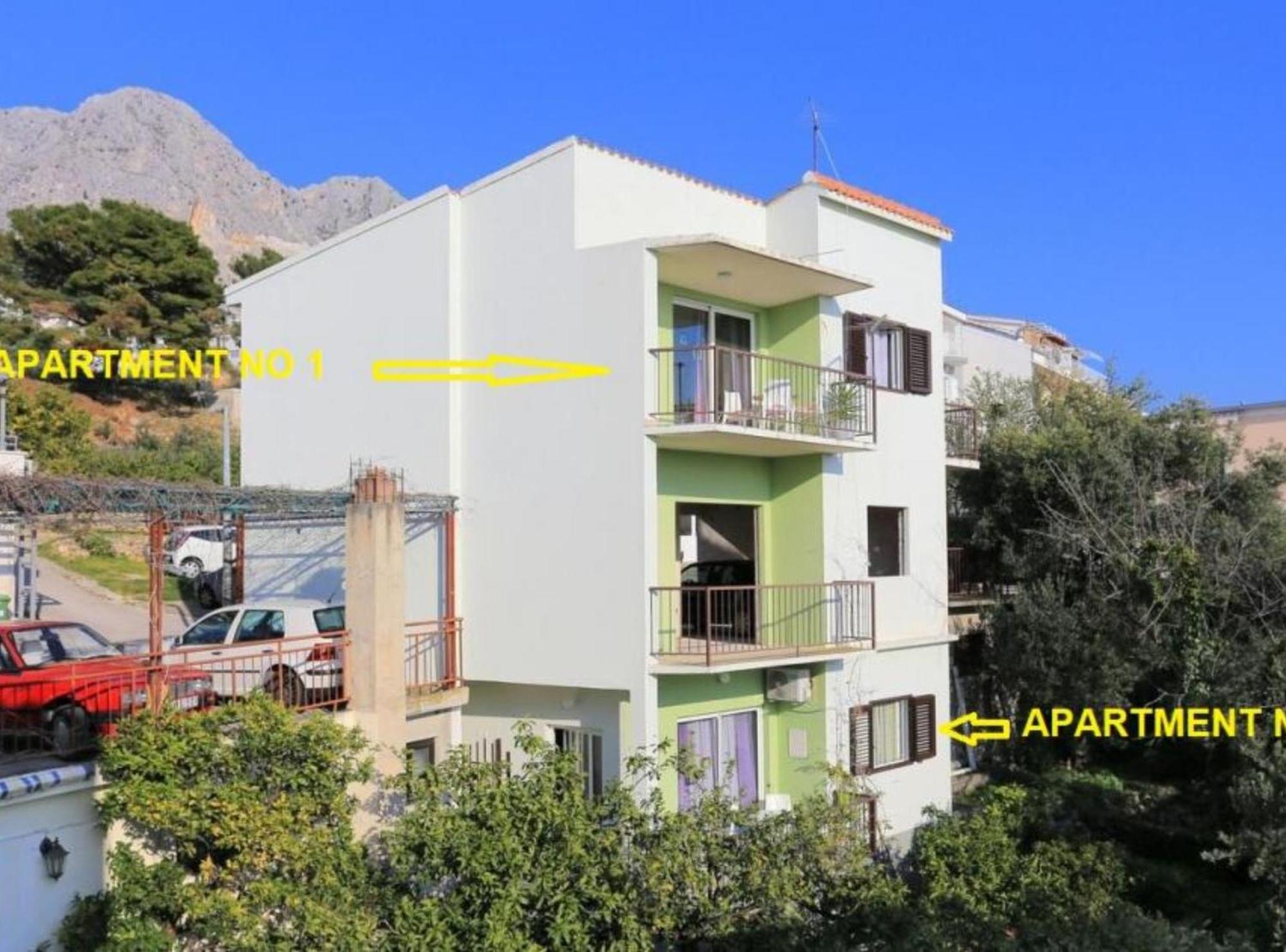 Apartments Roscic Podgora Exterior photo